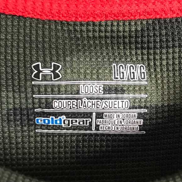 Under Armor Camo Crew Neck Long Sleeve Shirt L - Picture 5 of 11